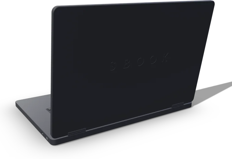 SBOOK seen from the back