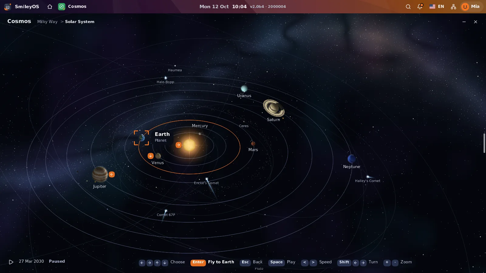 Планетите во Cosmos